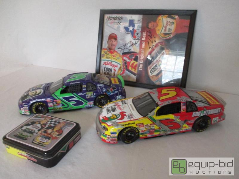 lot 31 image: Terry Labonte Die Cast Cars, Autographed Pictures and More