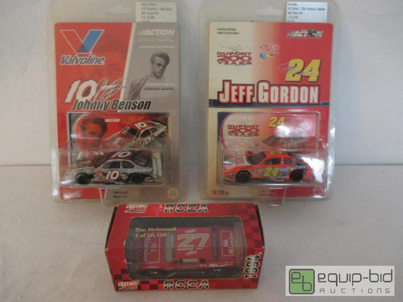 lot 42 image: Jonny Benson, Jeff Gordon, Tim Richmond Cars