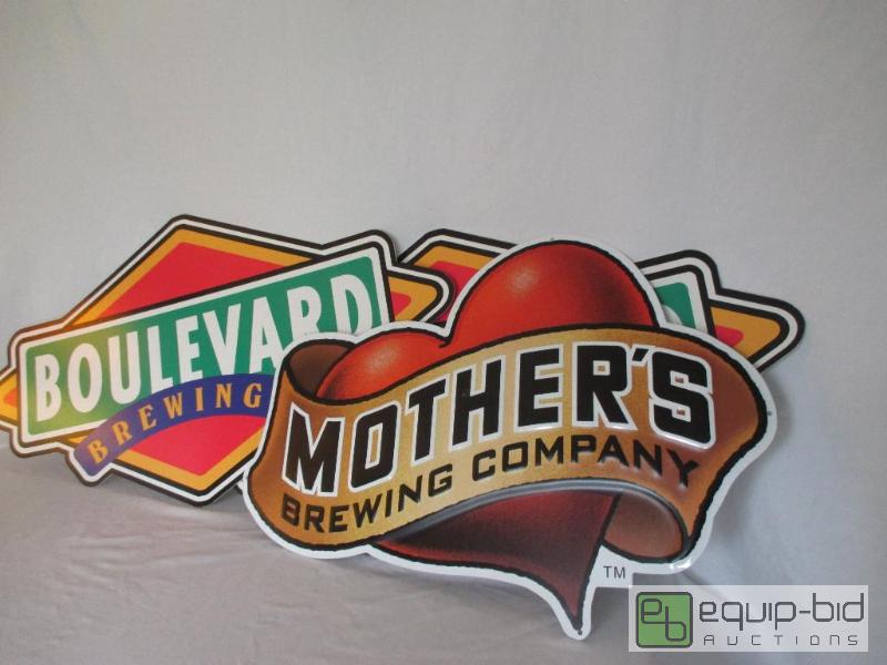 lot 43 image: Three Beer Signs