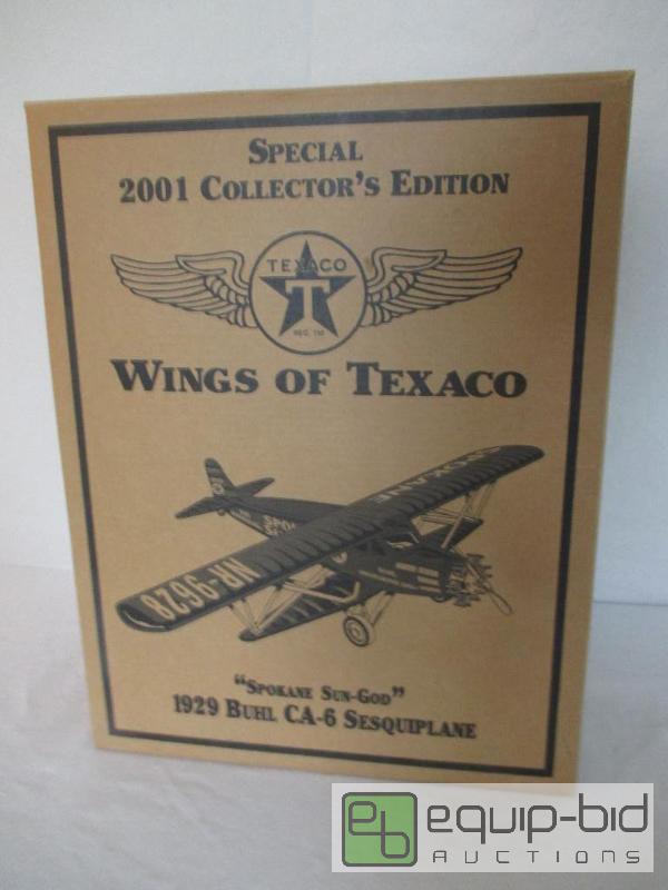 lot 55 image: Wings Of Texaco Airplane #9 Collectors Edition