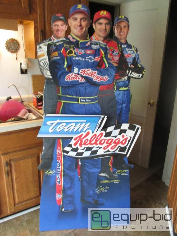 lot 72 image: Hendrick Motor Sports Team and Flag