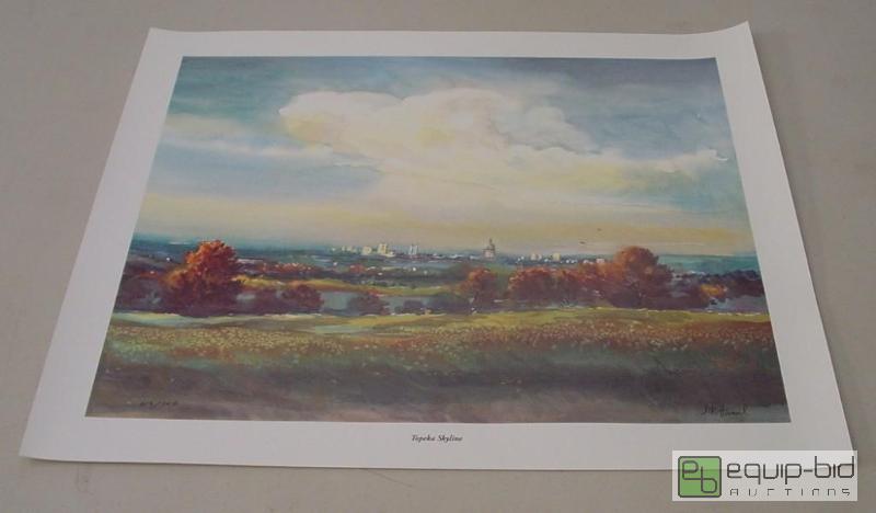 lot 4024 image: Topeka Skyline - J. R. Hamil