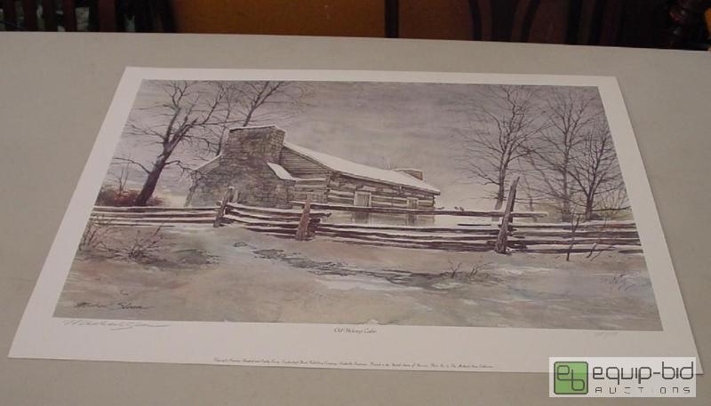 lot 4042 image: Old Hickorys Cabin - Michael Sloan