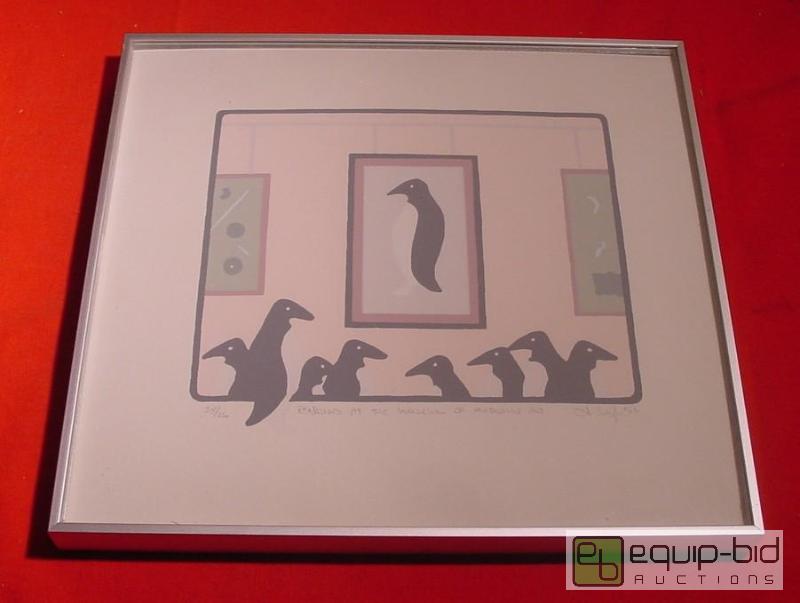 lot 4049 image: Penguins at the Museum of Modern Art - J Saylor 86
