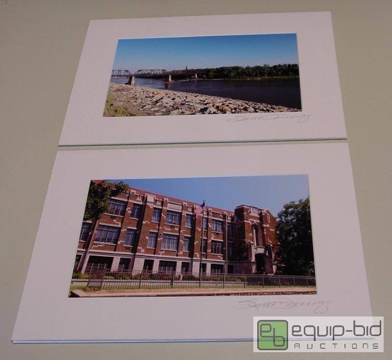 lot 4060 image: Topeka Photos - QTY 2 - Signed