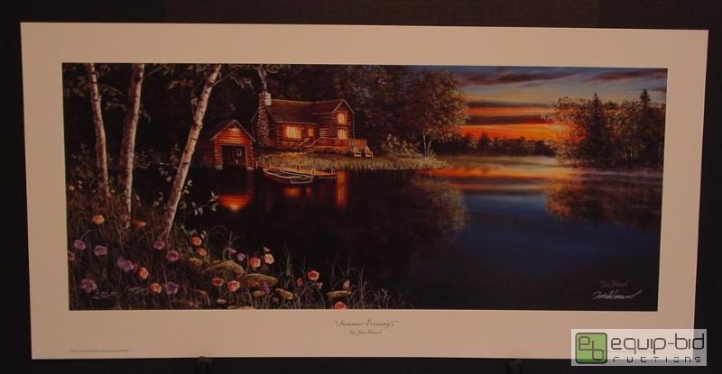 lot 4090 image: Summer Evenings - Jim Hansel