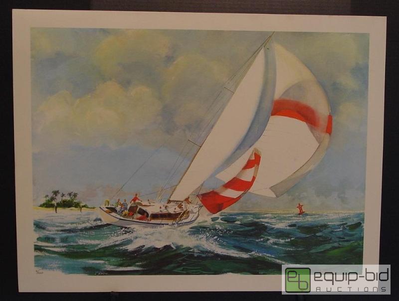lot 4098 image: Sailboat - Frank Lowe