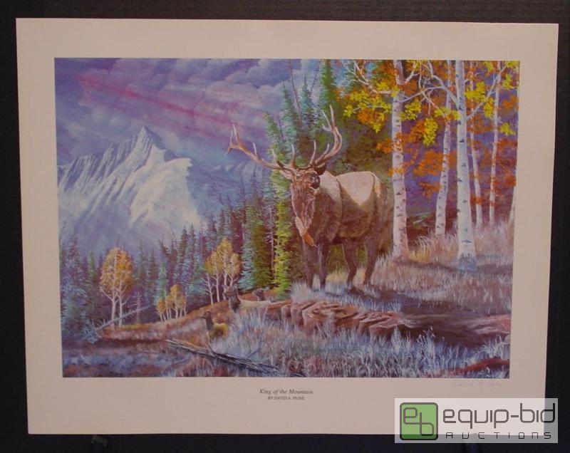 lot 4103 image: King of the Mountain - David A. Paine