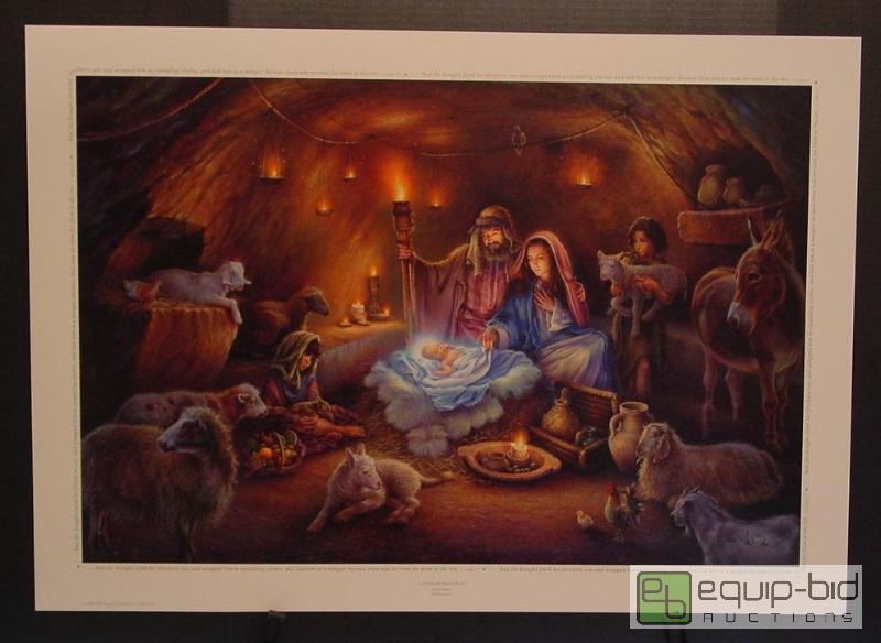 lot 4118 image: No Room For Them In The Inn - Tom Dubois
