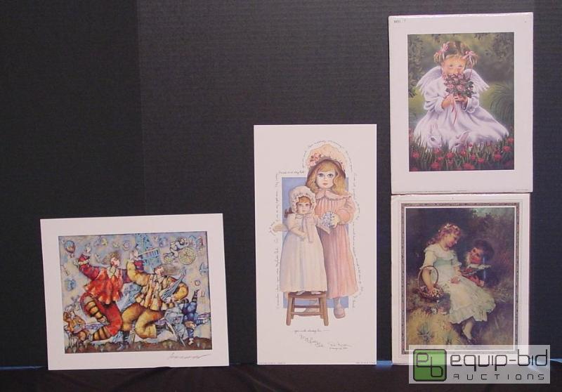 lot 4132 image: Group 8A - QTY 4 - Frederick Morgan - D. Morgan - Michael Kachan