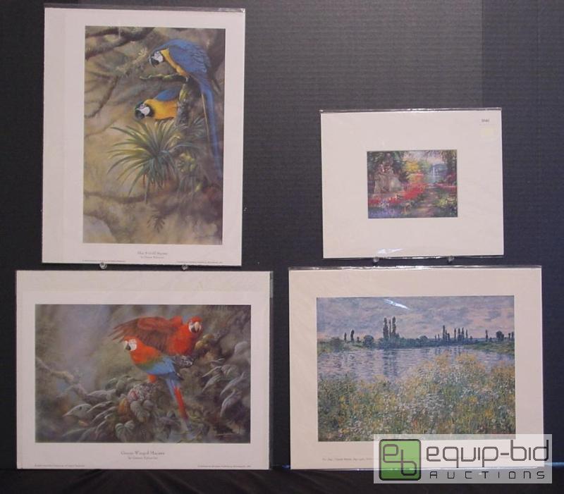 lot 4142 image: Group 18A - QTY 4 - Gamini Ratnavira (2) - Claude Monet