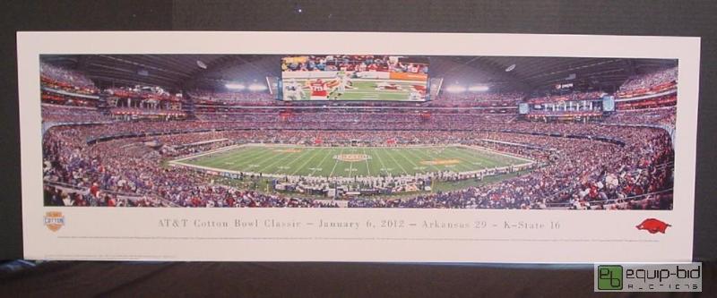 lot 4158 image: Cotton Bowl - Jan 6th. 2012 - Arkansas vs K-State - Blakeway