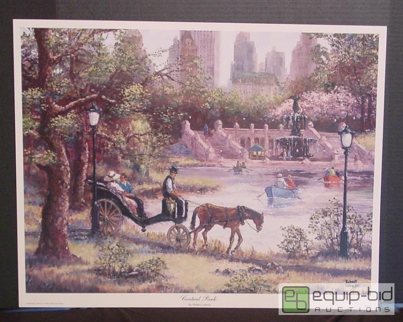 lot 4166 image: Central Park - Robert Lebron