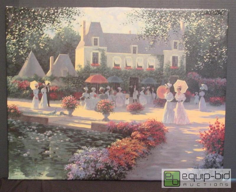 lot 4185 image: Luncheon in the Country - Christa Kieffer - 108 of 495 - Giclee