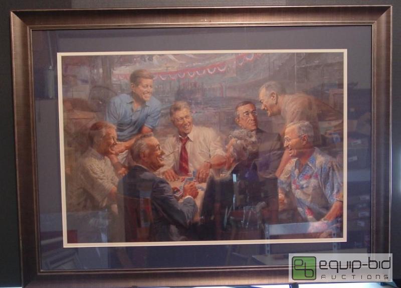 lot 4188 image: True Blues - Andy Thomas - 980 of 2008 - Frame