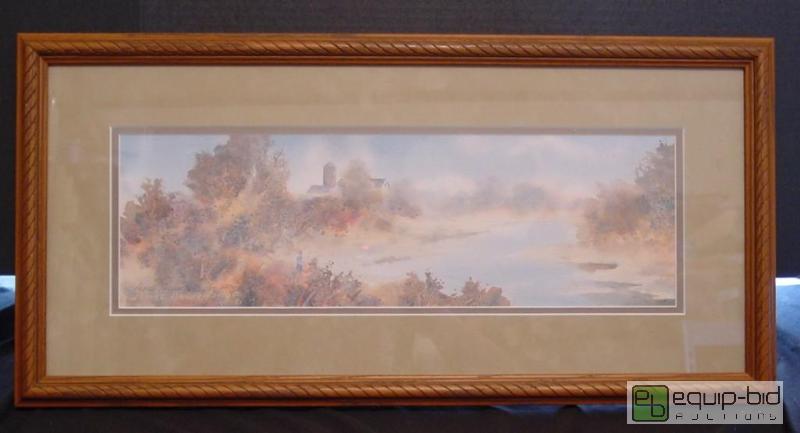lot 4207 image: Early Morning On The Farm - James Taylor - 237 of 950 - Frame