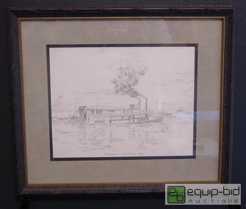 lot 4210 image: Steamboat Lightfoot 1857 - Don Salarris - 51 of 500 - Frame