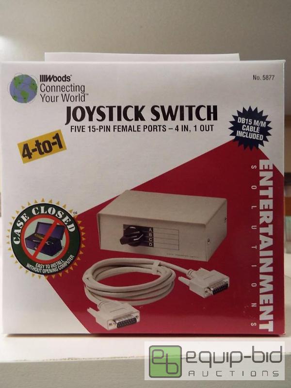 lot 1108 image: NEW Lot of 12 Woods Joystick 4 Way Switch f...