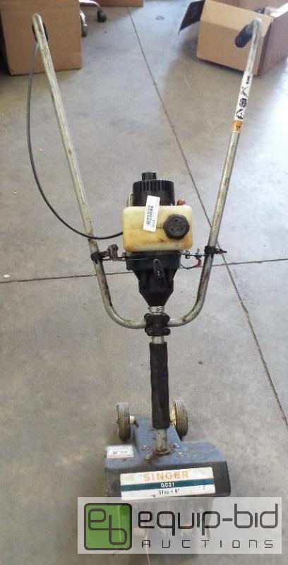 lot 1144 image: Singer GC31&nbspTiller   31 CC  9&quot  Unt...