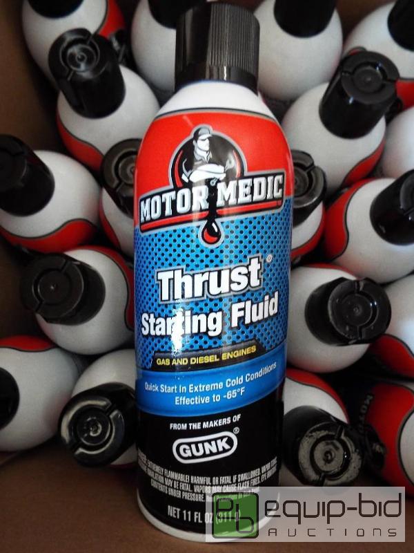 lot 1149 image: Motor Medic Thrust Starting Fluid&nbsp   11 ...