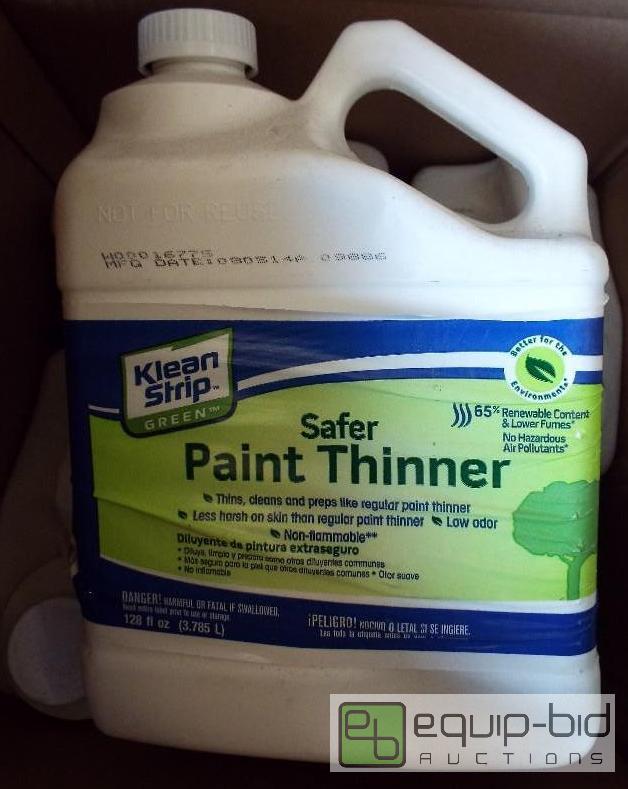 lot 1150 image: Klean Strip Green Paint Thinner&nbsp   128 f...