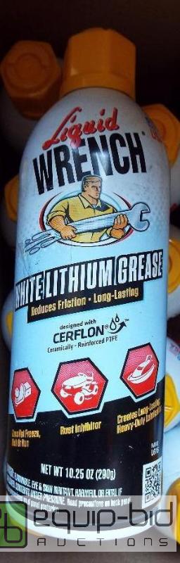 lot 1153 image: Liquid Wrench&nbsp   White Lithium Grease&nb...