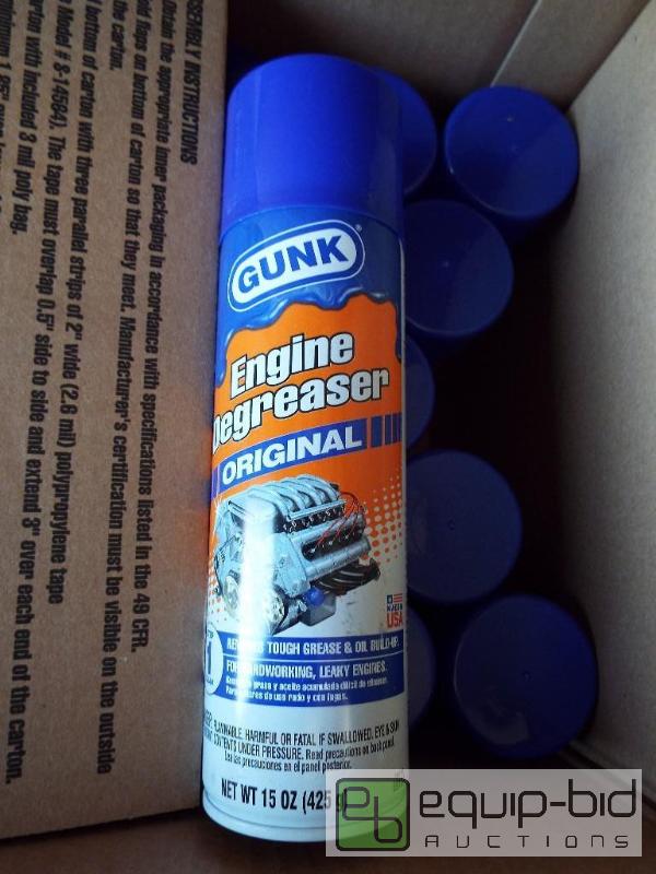lot 1156 image: Gunk Engine Cleaner&nbsp   15 oz Cans&nbsp ...
