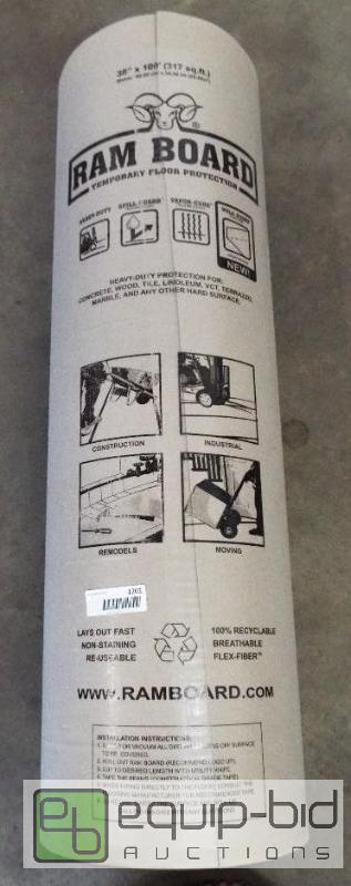 lot 1201 image: NEWRam Board&nbsp   38&quot x 100  C...