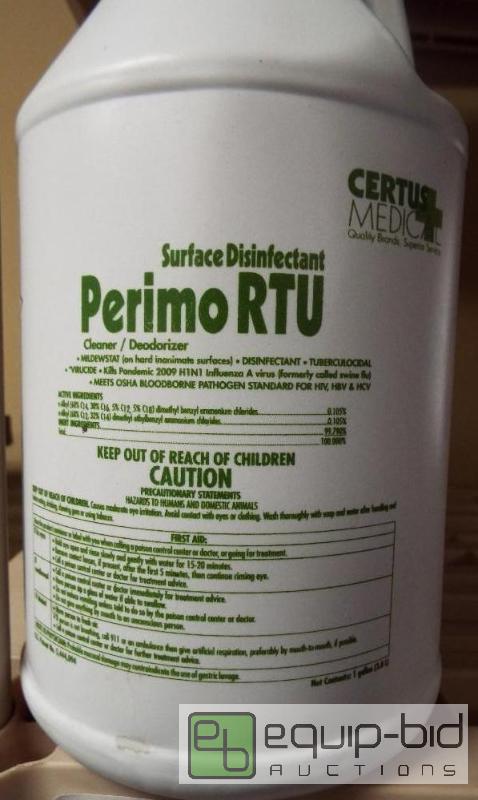 lot 1204 image: Perimo&nbspRTU Disinfectant&nbsp   Qty 3  U...