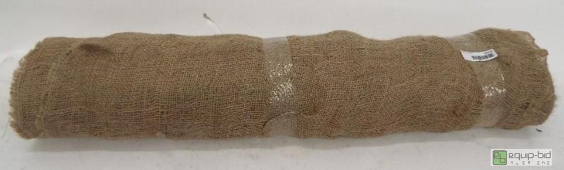 lot 1501 image: Large Roll Of Burlap&nbsp   Soft&nbsp  Clea...