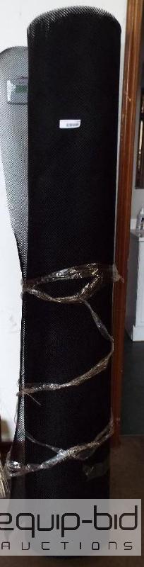 lot 1503 image: Large Roll Of Black Plastic Mesh   See Pictur...