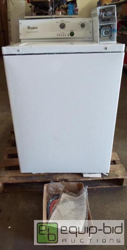 lot 8 image: NEWCoin Operated Whirlpool Industrial W...