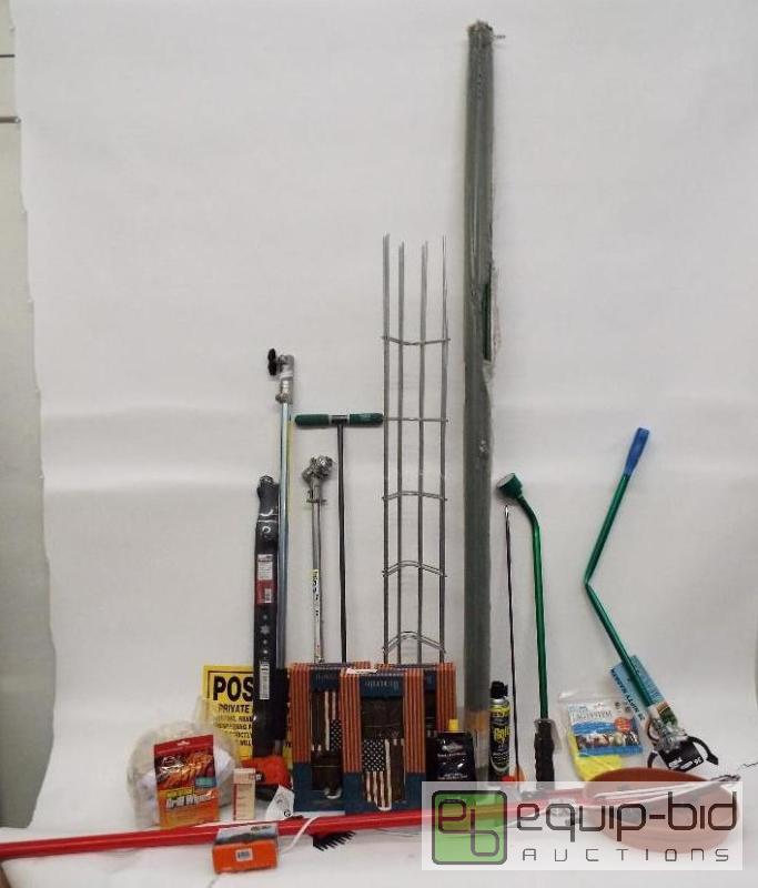 lot 89 image: Out Door Lot&nbsp   Tomato Stakes&nbsp  Was...
