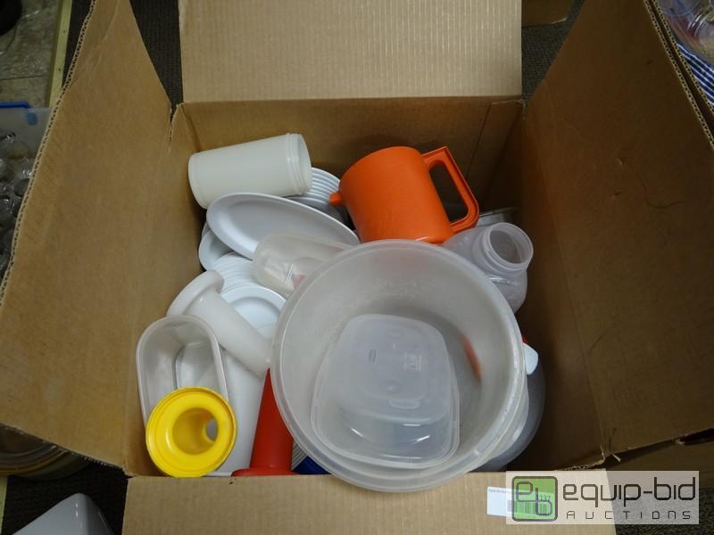 lot 1137 image: Large Box Of Plastic Kitchen Wares  Includes ...