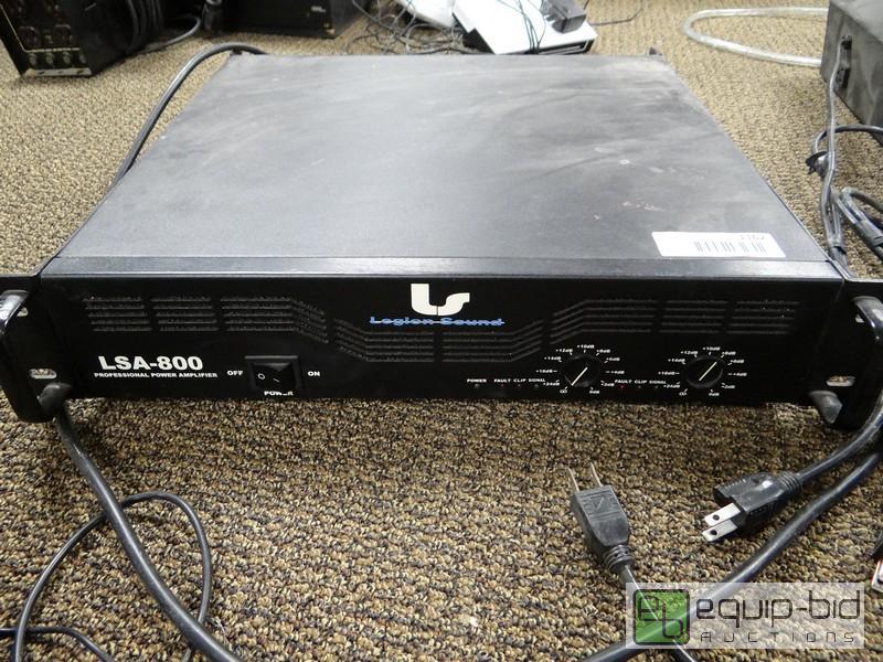 lot 1162 image: Legion Sound Amplifier  120v  LSA-800...