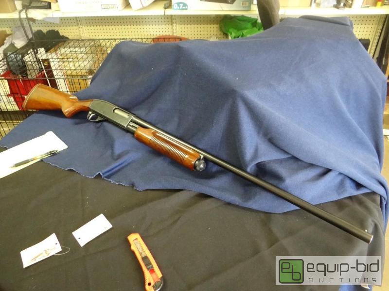 lot 443 image: Used Remington Wing Master model 870 shot gun...