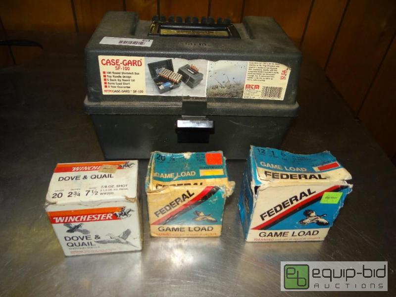 lot 454 image: Case gard&nbspsf-100.  100 round shot shell ...