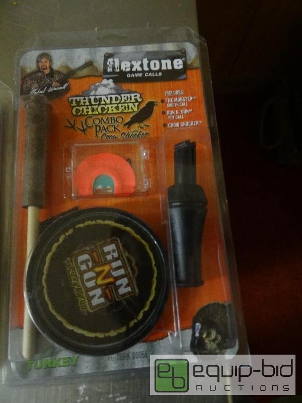 lot 459 image: Lot of 3 new in package turkey calls....