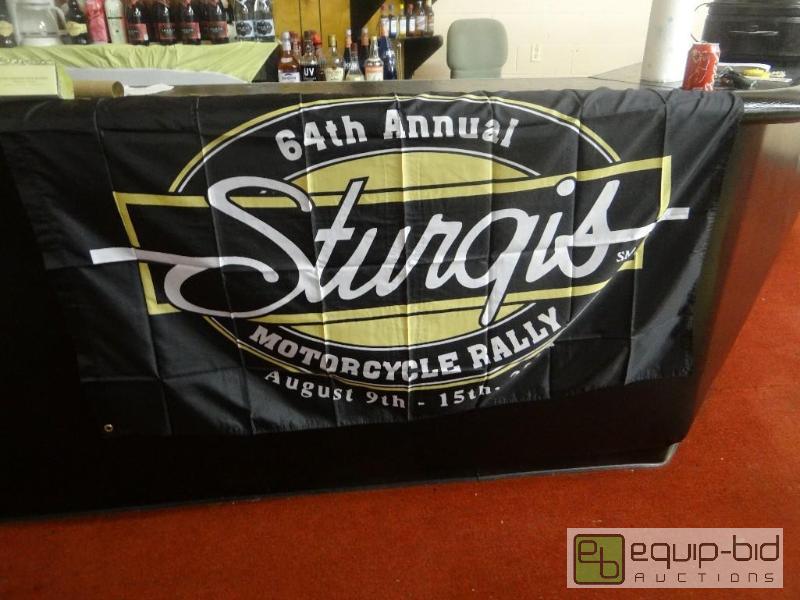 lot 496 image: Lot of 2 3x5 flags.  64th&nbspAnnual Sterg...