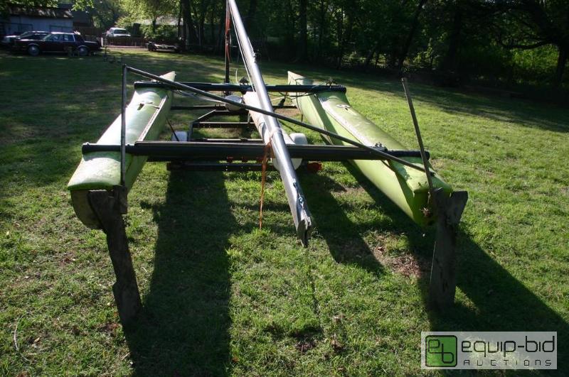 lot 601 image: Sol cat Sail boat wsail Trailer and sail sto...