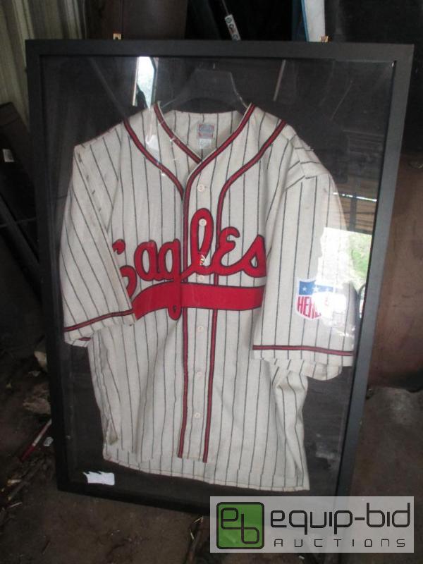 lot 36 image: Collectible Jersey in Enclosed Frame