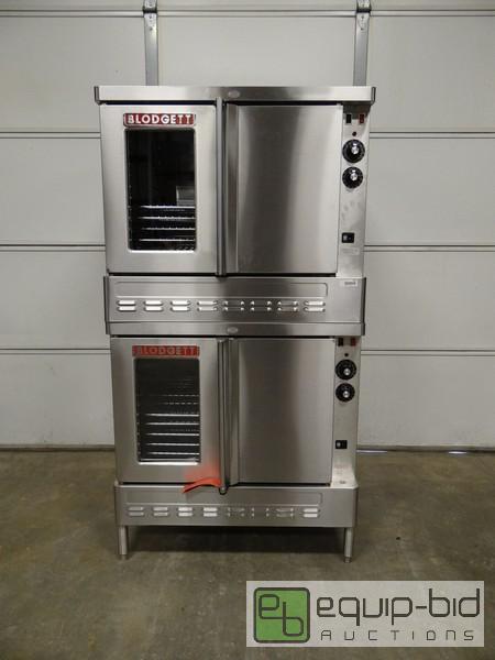 lot 1000 image: Brand New Blodgett Double Stack Convection Ov...