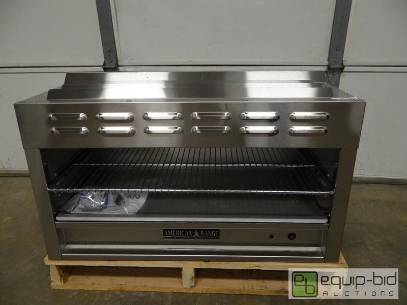 lot 1017 image: Brand New American Range 36Inch Cheese Melter...