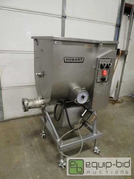 lot 1018 image: Hobart Floor Model Meat MixerGrinder Model4...