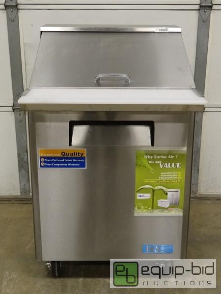 lot 1020 image: Brand New Turbo Air Mega Top Stainless Steel ...