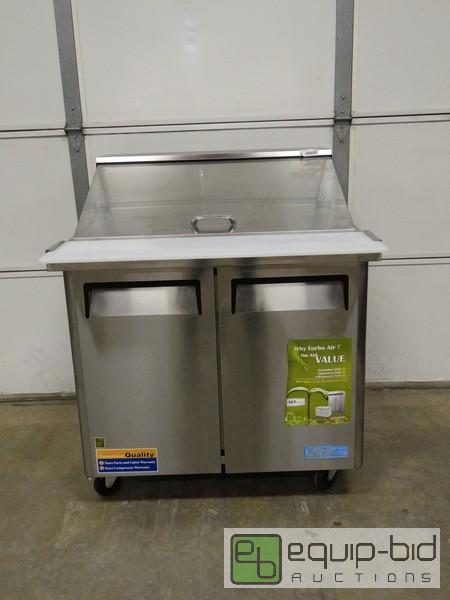 lot 1021 image: Brand New Turbo Air Mega Top Stainless Steel ...