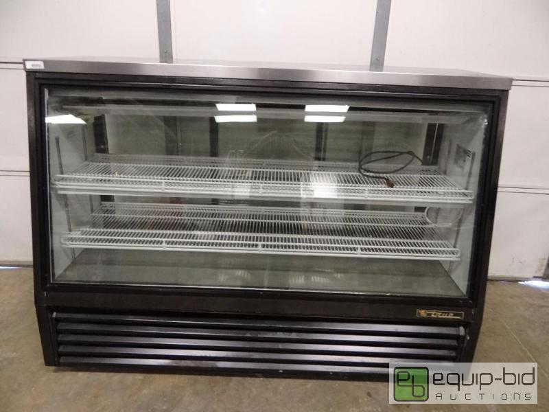 lot 1024 image: True 72Inch Glass Front RefrigeratedLighted ...