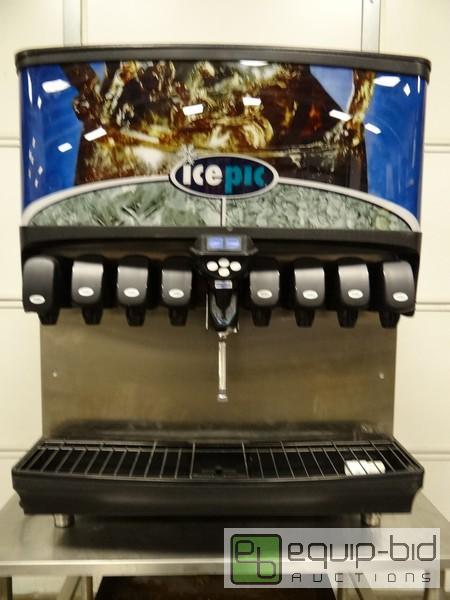 lot 1025 image: Servend Countertop Pop Machine with Cubed or ...