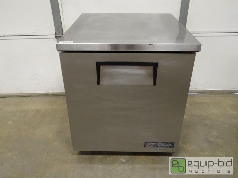 lot 1036 image: Stainless Steel True Refrigerator on Casters ...