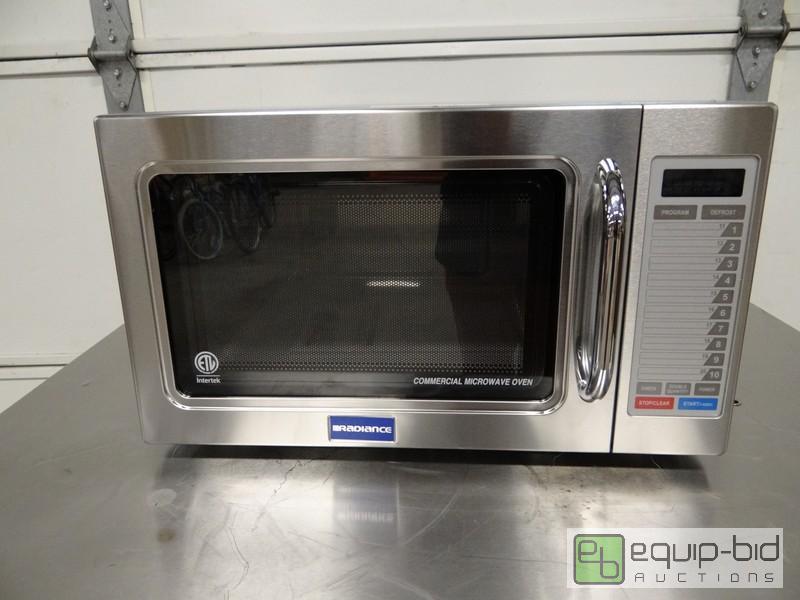 lot 1065 image: New Radiance Commercial Microwave Oven Digita...